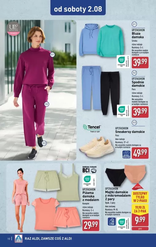 Aldi - gazetka promocyjna Aldi ma to coś! od środy 30.07 do soboty 02.08 - strona 10