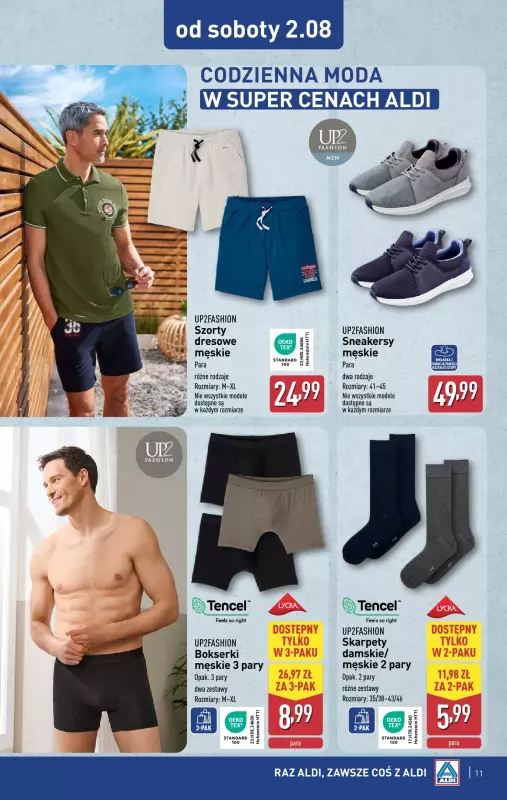 Aldi - gazetka promocyjna Aldi ma to coś! od środy 30.07 do soboty 02.08 - strona 11
