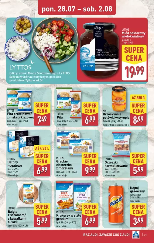 Aldi - gazetka promocyjna Pełny katalog! od poniedziałku 28.07 do soboty 02.08 - strona 21