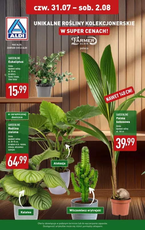 Aldi - gazetka promocyjna Pełny katalog! od poniedziałku 28.07 do soboty 02.08 - strona 30