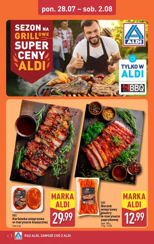 Aldi - gazetka promocyjna Pełny katalog! od poniedziałku 28.07 do soboty 02.08 - strona 8