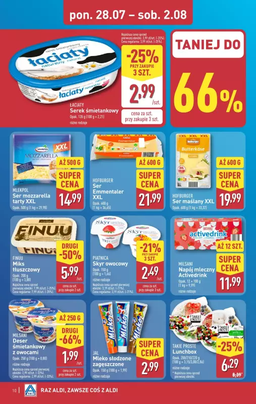Aldi - gazetka promocyjna Pełny katalog! od poniedziałku 28.07 do soboty 02.08 - strona 10