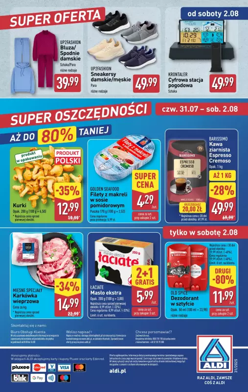 Aldi - gazetka promocyjna Pełny katalog! od poniedziałku 28.07 do soboty 02.08 - strona 42
