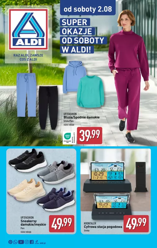 Aldi - gazetka promocyjna Super okazje od soboty w Aldi!  