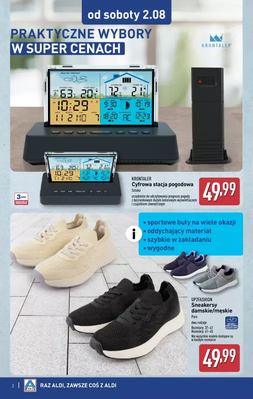 Aldi - gazetka promocyjna Super okazje od soboty w Aldi!   - strona 2
