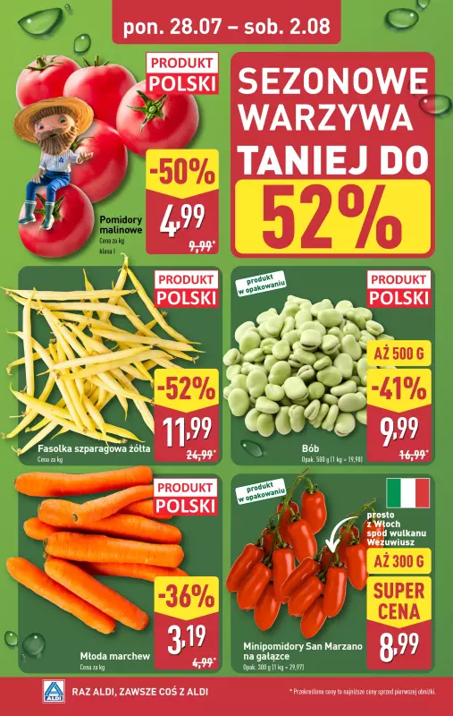 Aldi - gazetka promocyjna Farmer Aldik poleca! od poniedziałku 28.07 do soboty 02.08 - strona 2
