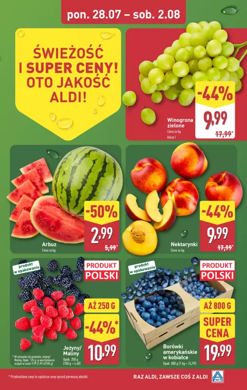 Aldi - gazetka promocyjna Farmer Aldik poleca!   - strona 3