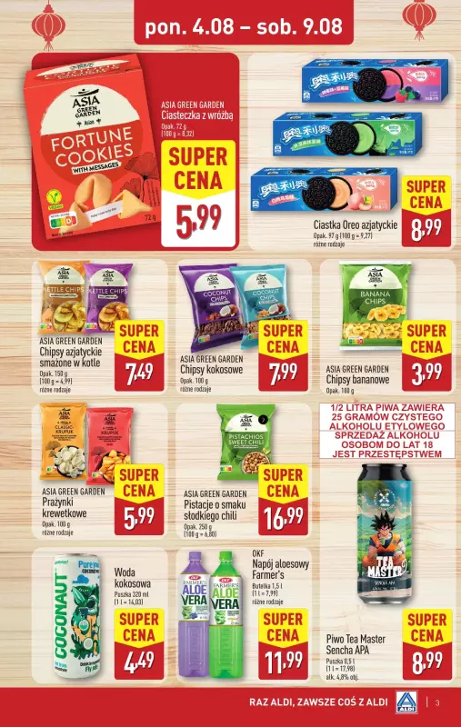 Aldi - gazetka promocyjna Smakowita podróż do Azji   - strona 3
