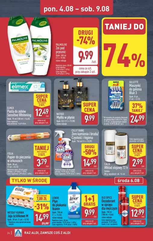 Aldi - gazetka promocyjna Pełny katalog! od poniedziałku 04.08 do soboty 09.08 - strona 24