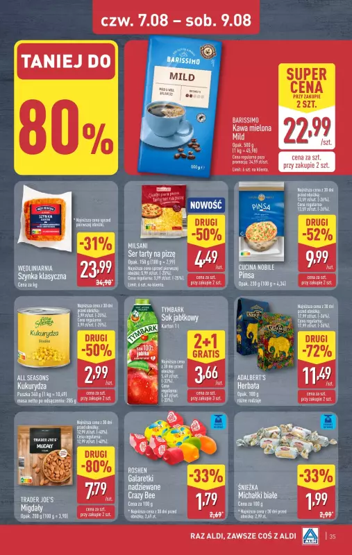 Aldi - gazetka promocyjna Pełny katalog! od poniedziałku 04.08 do soboty 09.08 - strona 35