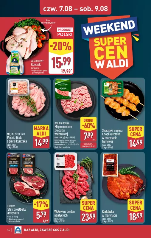 Aldi - gazetka promocyjna Pełny katalog! od poniedziałku 04.08 do soboty 09.08 - strona 34