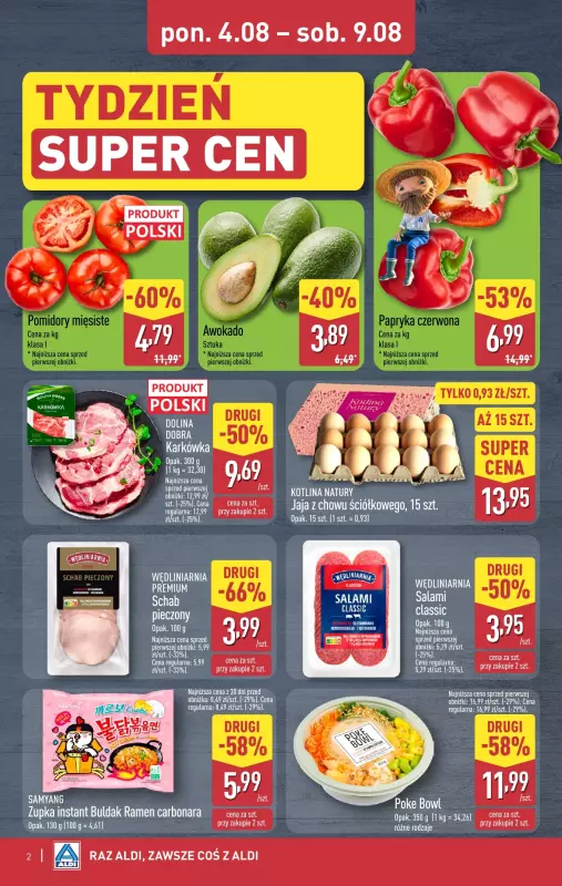 Aldi - gazetka promocyjna Weekend super cen w Aldi!   - strona 2