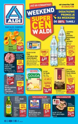 Aldi - gazetka promocyjna Weekend super cen w Aldi! od czwartku 07.08 do soboty 09.08