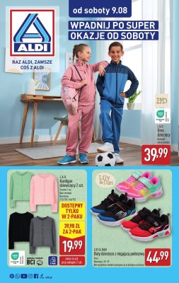 Aldi - gazetka promocyjna Wyjątkowe okazje od soboty! od soboty 09.08 do piątku 15.08