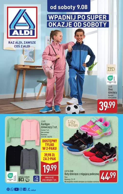 Aldi - gazetka promocyjna Wyjątkowe okazje od soboty!  