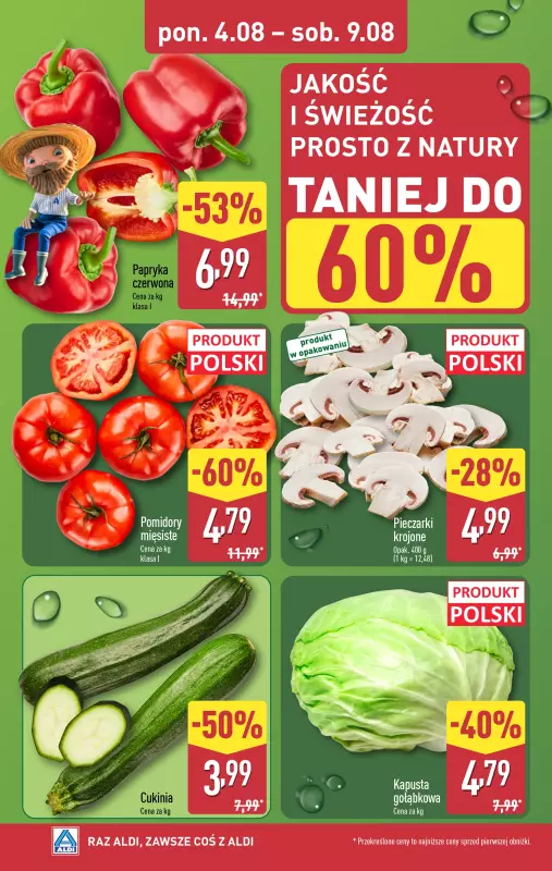Aldi - gazetka promocyjna Farmer Aldik poleca!   - strona 2
