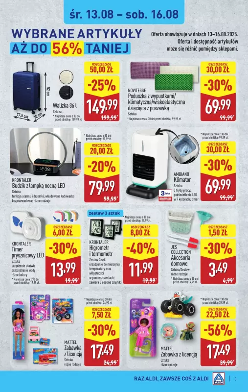 Aldi - gazetka promocyjna Aldi ma to coś!   - strona 3