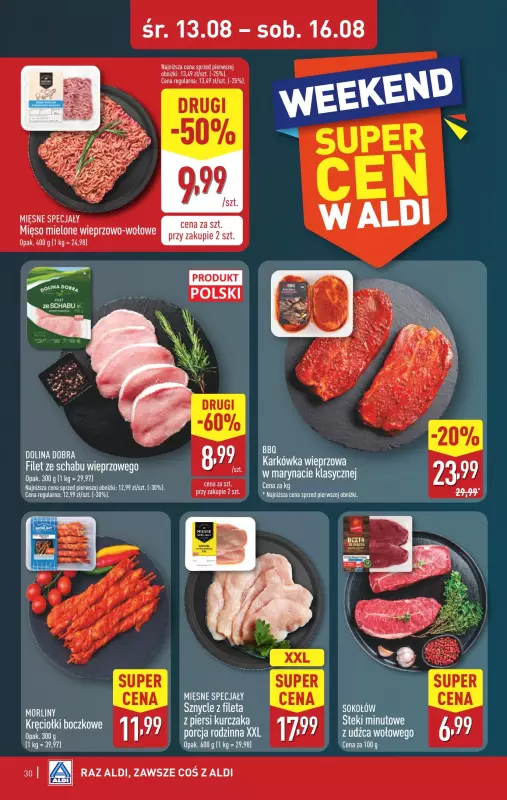 Aldi - gazetka promocyjna Pełny katalog! od poniedziałku 11.08 do soboty 16.08 - strona 30