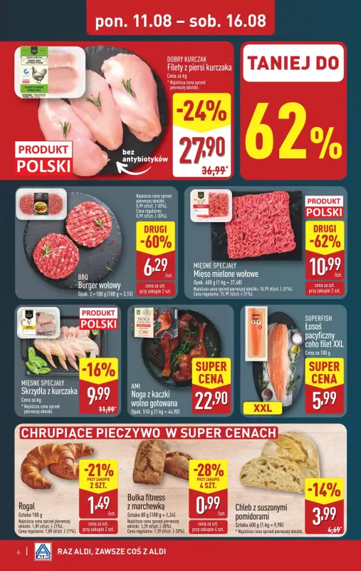 Aldi - gazetka promocyjna Pełny katalog! od poniedziałku 11.08 do soboty 16.08 - strona 6