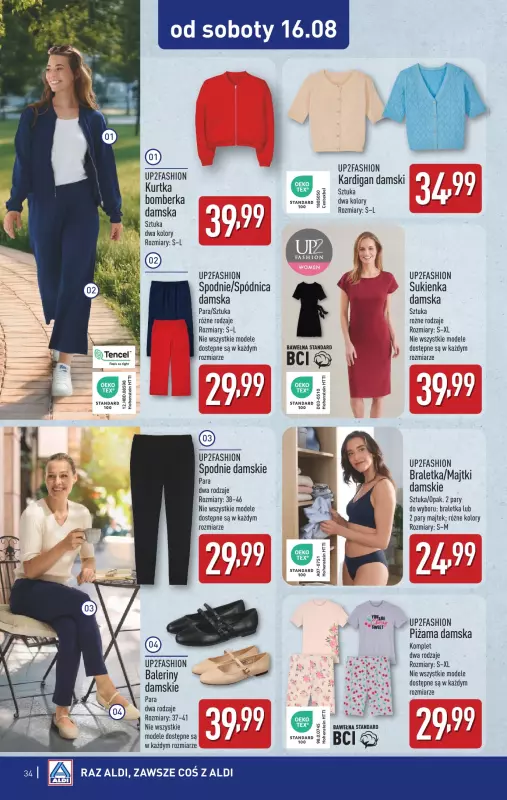 Aldi - gazetka promocyjna Pełny katalog! od poniedziałku 11.08 do soboty 16.08 - strona 34