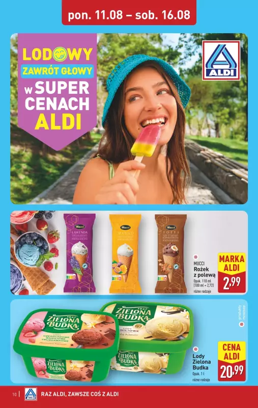 Aldi - gazetka promocyjna Pełny katalog! od poniedziałku 11.08 do soboty 16.08 - strona 10