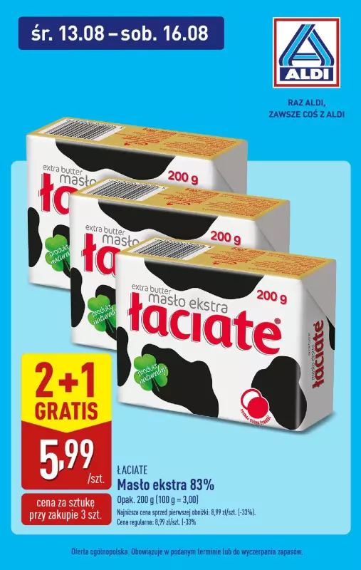 Aldi - gazetka promocyjna Super ceny Aldi! od środy 13.08 do soboty 16.08 - strona 9
