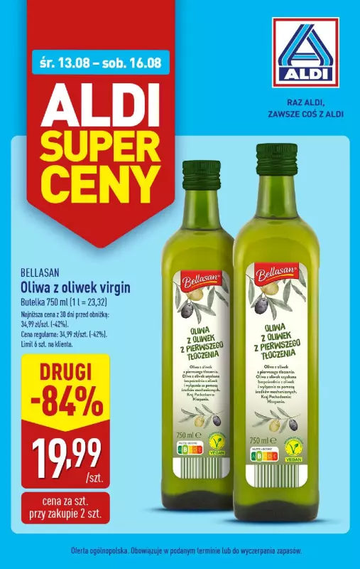 Aldi - gazetka promocyjna Super ceny Aldi!  