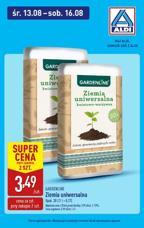 Aldi - gazetka promocyjna Super ceny Aldi! od środy 13.08 do soboty 16.08 - strona 6
