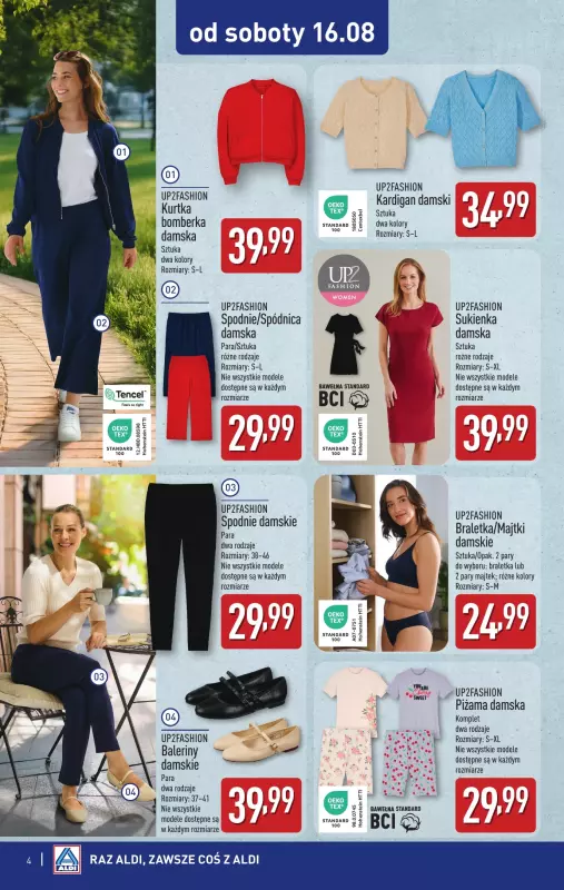 Aldi - gazetka promocyjna Nowe okazje w super cenach od soboty! od soboty 16.08 do piątku 22.08 - strona 4