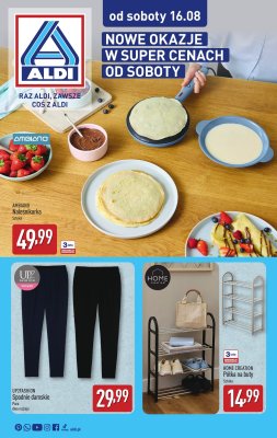 Aldi - gazetka promocyjna Nowe okazje w super cenach od soboty! od soboty 16.08 do piątku 22.08