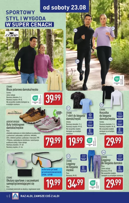Aldi - gazetka promocyjna Aldi ma to coś! od środy 20.08 do soboty 23.08 - strona 12
