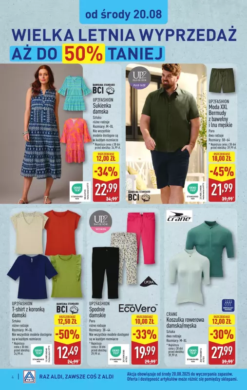 Aldi - gazetka promocyjna Aldi ma to coś! od środy 20.08 do soboty 23.08 - strona 4