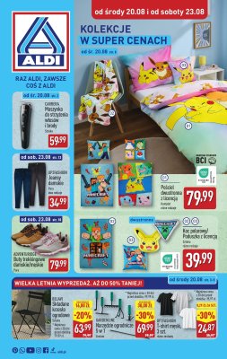 Aldi - gazetka promocyjna Aldi ma to coś! od środy 20.08 do soboty 23.08