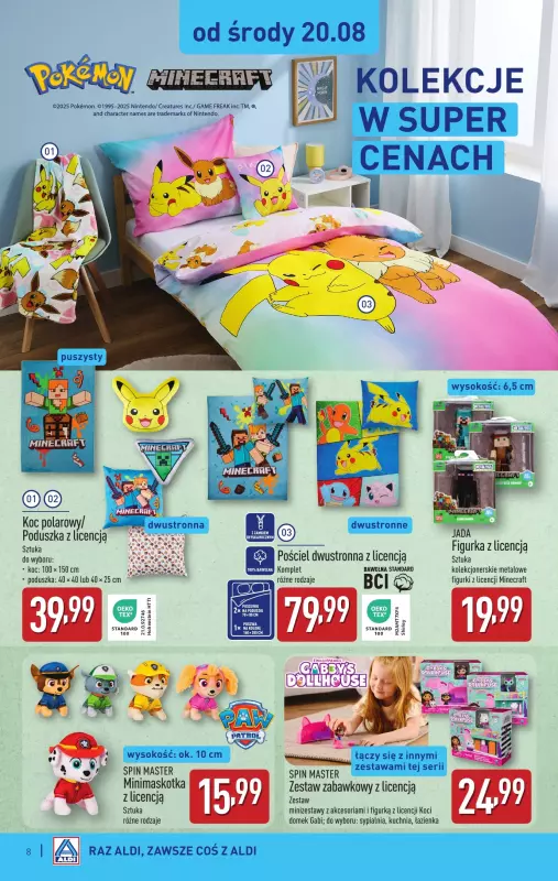 Aldi - gazetka promocyjna Aldi ma to coś! od środy 20.08 do soboty 23.08 - strona 8