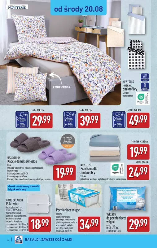 Aldi - gazetka promocyjna Aldi ma to coś! od środy 20.08 do soboty 23.08 - strona 6