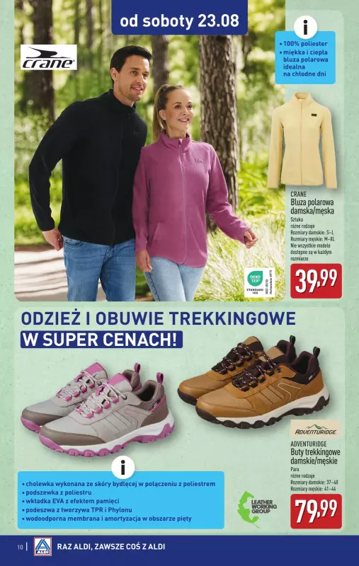 Aldi - gazetka promocyjna Aldi ma to coś! od środy 20.08 do soboty 23.08 - strona 10