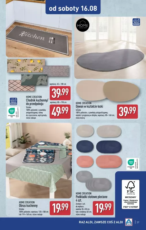 Aldi - gazetka promocyjna Pełny katalog! od poniedziałku 11.08 do soboty 16.08 - strona 37