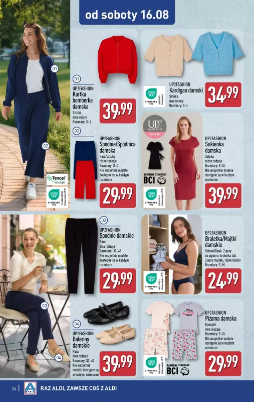 Aldi - gazetka promocyjna Pełny katalog! od poniedziałku 11.08 do soboty 16.08 - strona 34