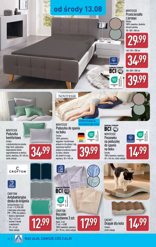 Aldi - gazetka promocyjna Pełny katalog! od poniedziałku 11.08 do soboty 16.08 - strona 28