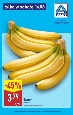 Aldi - gazetka promocyjna Tylko w sobotę! od soboty 16.08 do soboty 16.08