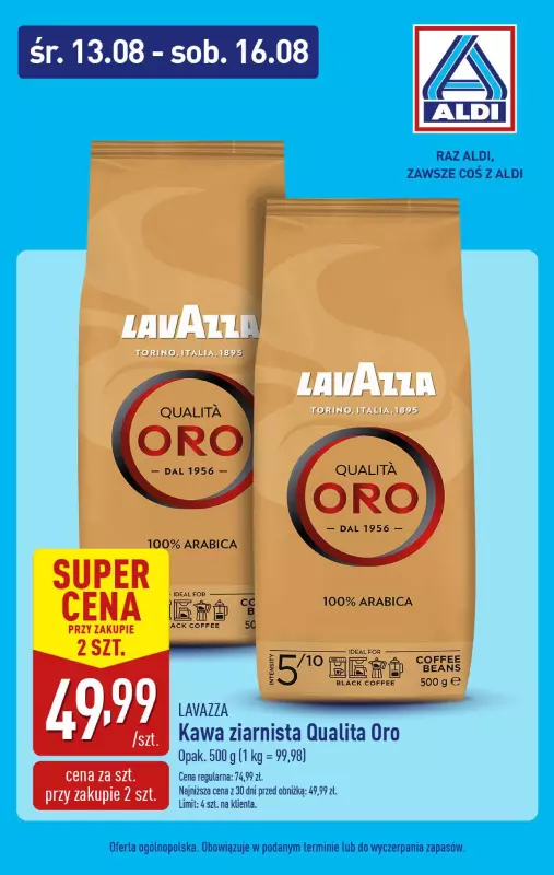 Aldi - gazetka promocyjna Super weekend z Aldi! od środy 13.08 do soboty 16.08 - strona 7