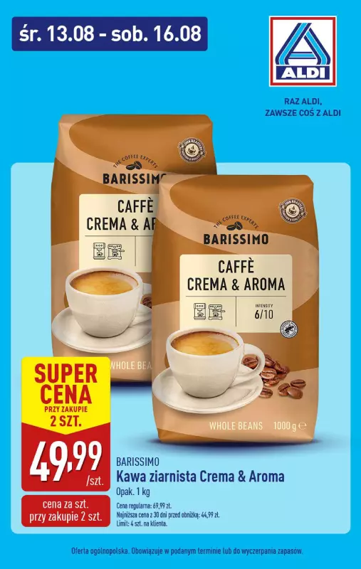 Aldi - gazetka promocyjna Super weekend z Aldi! od środy 13.08 do soboty 16.08 - strona 8