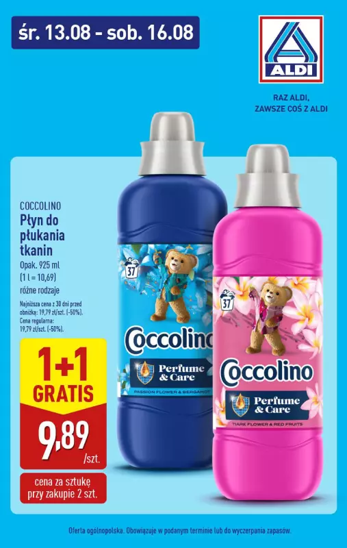 Aldi - gazetka promocyjna Super weekend z Aldi! od środy 13.08 do soboty 16.08 - strona 3
