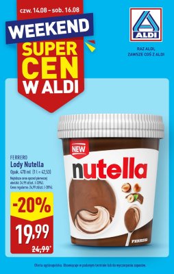 Aldi - gazetka promocyjna Weekend super cen z Aldi! od czwartku 14.08 do soboty 16.08