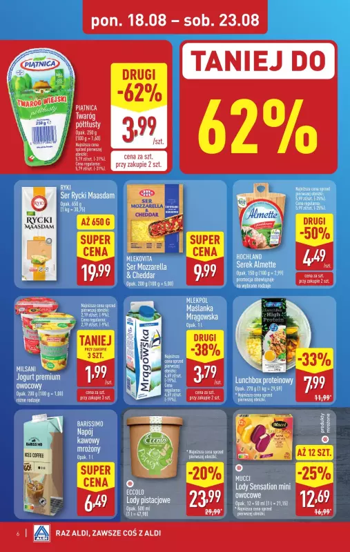 Aldi - gazetka promocyjna Pełny katalog! od poniedziałku 18.08 do soboty 23.08 - strona 6