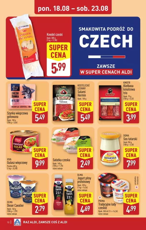Aldi - gazetka promocyjna Pełny katalog! od poniedziałku 18.08 do soboty 23.08 - strona 10