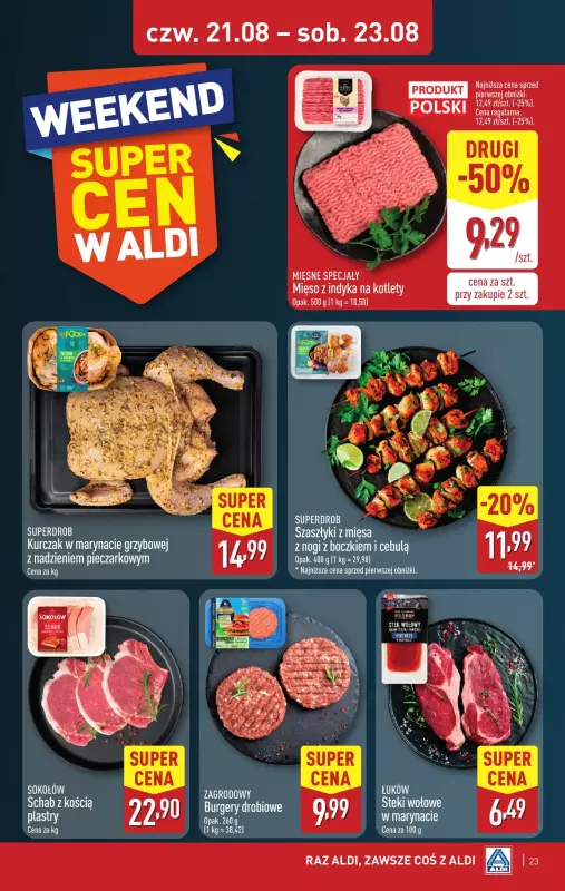 Aldi - gazetka promocyjna Pełny katalog! od poniedziałku 18.08 do soboty 23.08 - strona 23