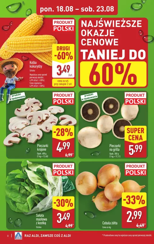 Aldi - gazetka promocyjna Weekend super cen w Aldi! od czwartku 21.08 do soboty 23.08 - strona 8