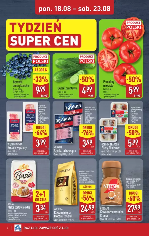 Aldi - gazetka promocyjna Weekend super cen w Aldi! od czwartku 21.08 do soboty 23.08 - strona 2