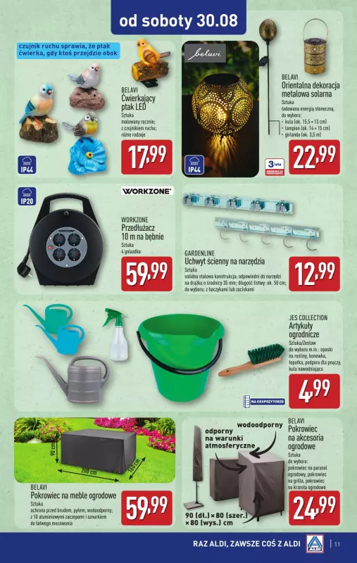 Aldi - gazetka promocyjna Aldi ma to coś! od środy 27.08 do soboty 30.08 - strona 11